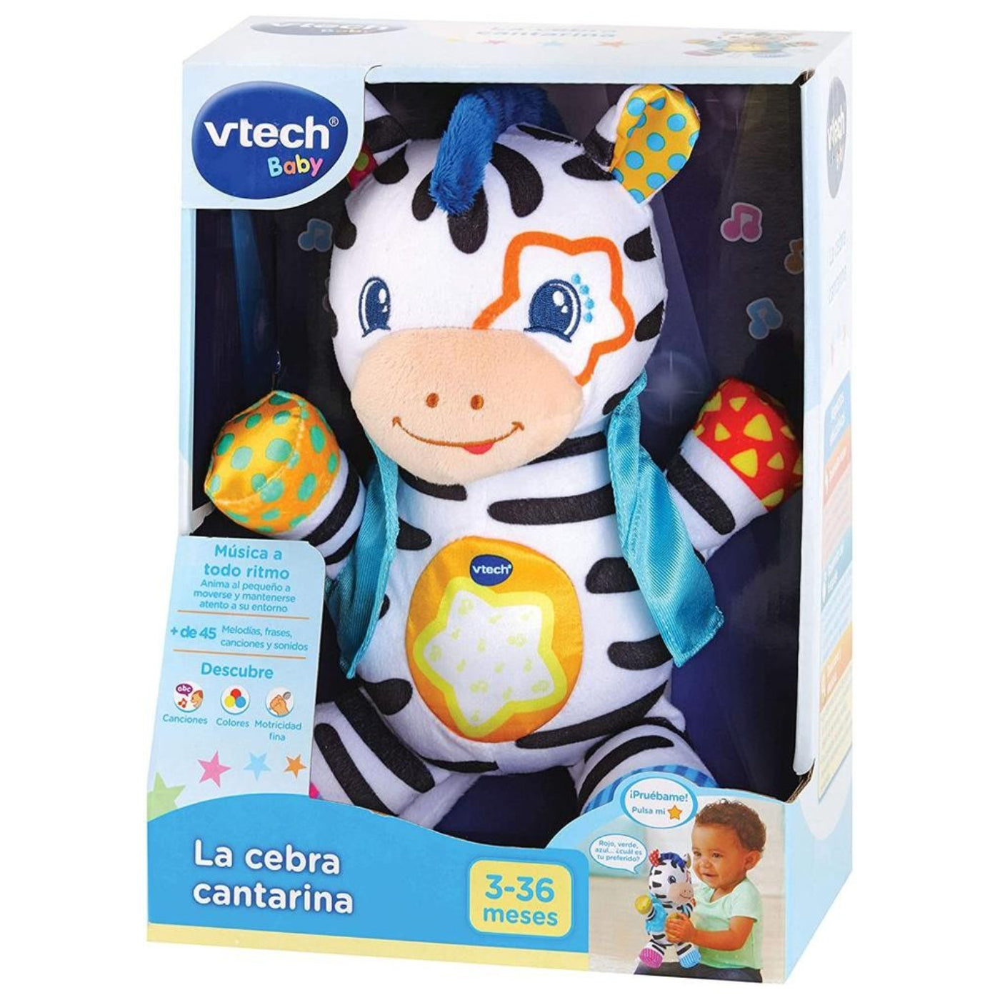 pluma Factibilidad Actriz Baby La Cebra Cantarina – Toysmart Colombia