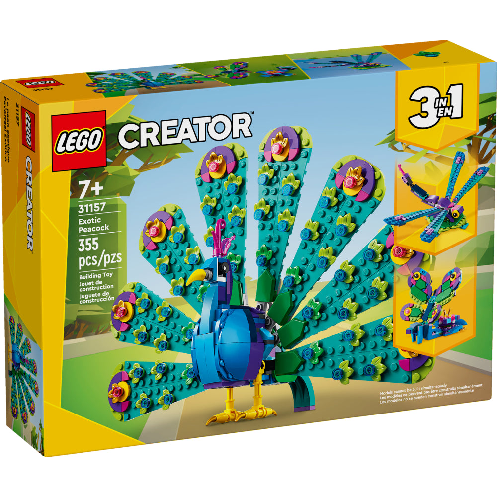 Lego®Creator: Pavo Real Exótico - Toysmart Colombia product image