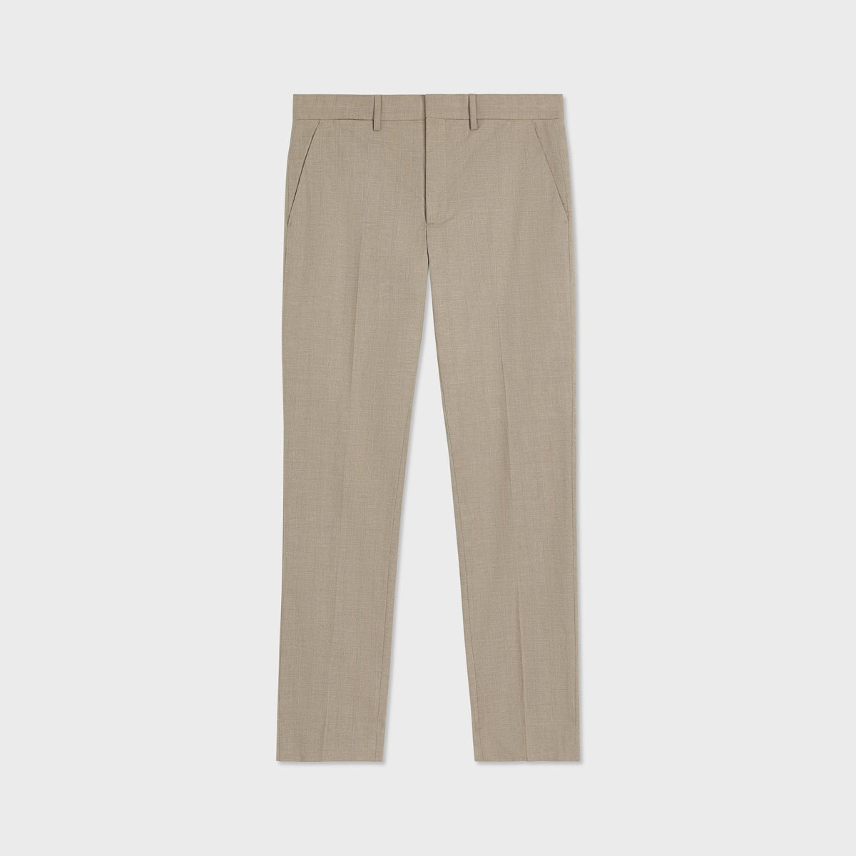 Khaki Check - Everyday Men's Custom Fit Chino Pants - SPOKE - SPOKE