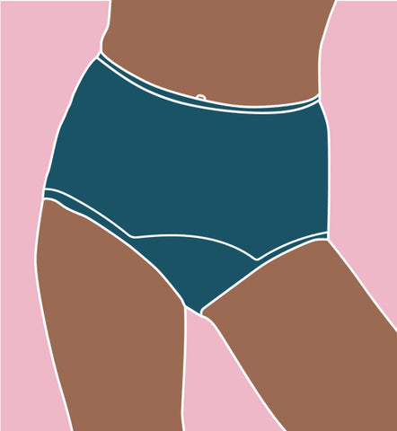 High Waist Spot Illustration