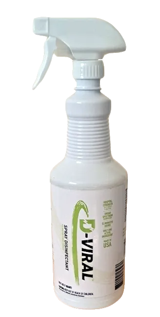 D-Viral Germicidal Disinfectant Cleaner & Deodorant 32oz