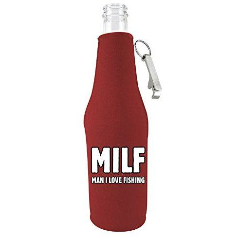 MILF, Man I Love Fishing Beer Bottle Coolie – Coolie Junction