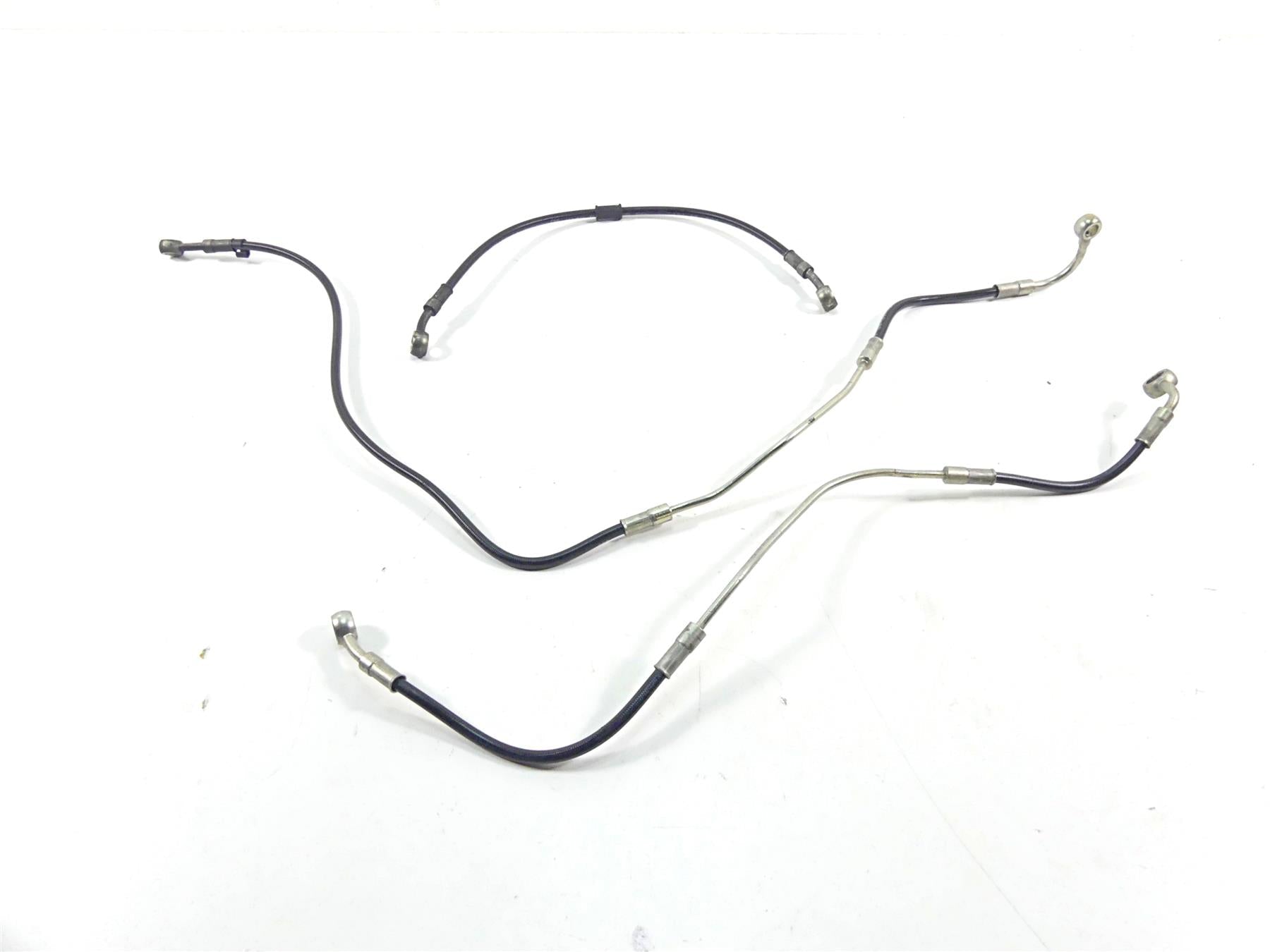 2012 Ducati Panigale 1199S Front Abs Brake Line Hose Set 61841141C