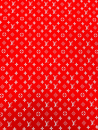 Multicolor LV Monogram print on Spandex Fabric – logofabrics