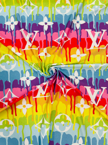 Louis Vuitton Rainbow Drips – designerfabricscenter