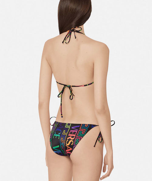 Versace Monogram Bikini Top