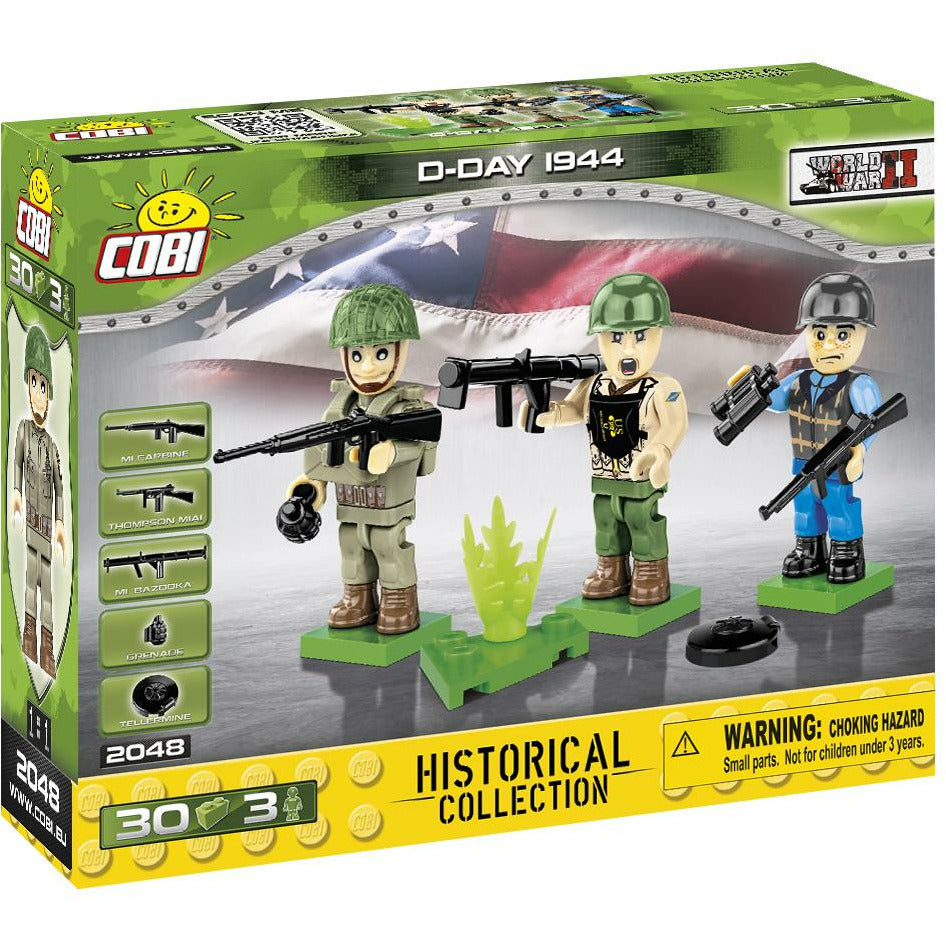 Cobi 2048 - Historical Collection 1944 D-Day Soldaten - 30 ...