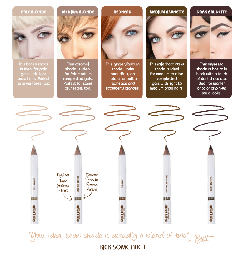 dark blonde brow pencil