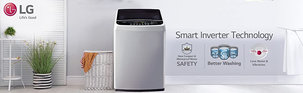 LG 7 kg Inverter Fully-Automatic Top Loading Washing Machine (T70SPSF2Z.ASFQEIL)