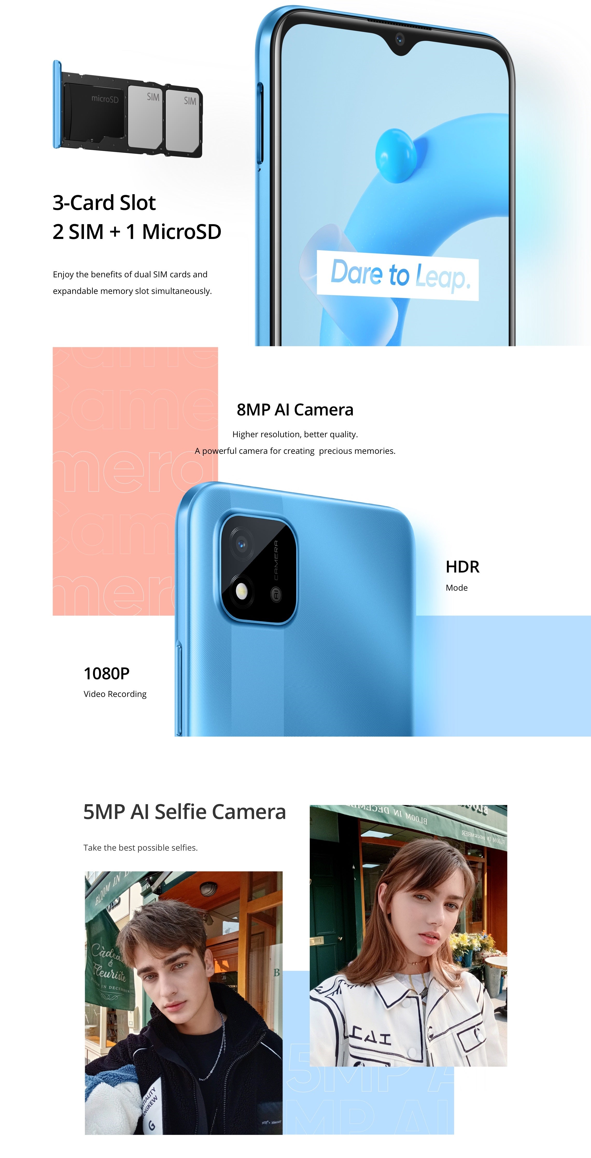 Realme C11 2021 (Cool Grey, 2GB RAM, 32GB Storage)