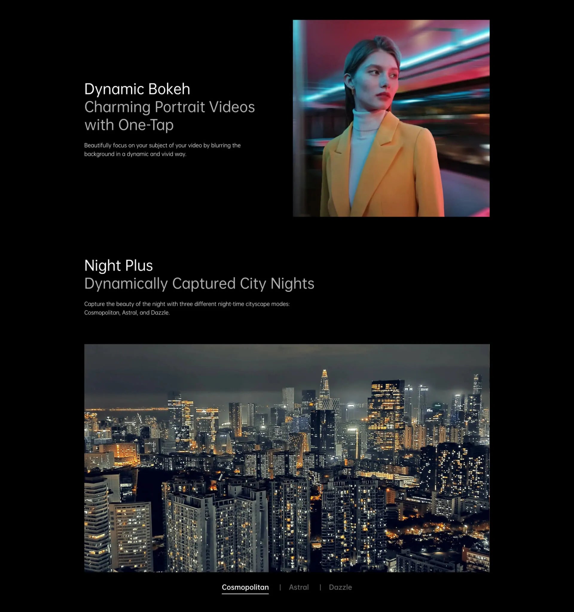 Dynamic Bokeh, Charming Portrait Videos