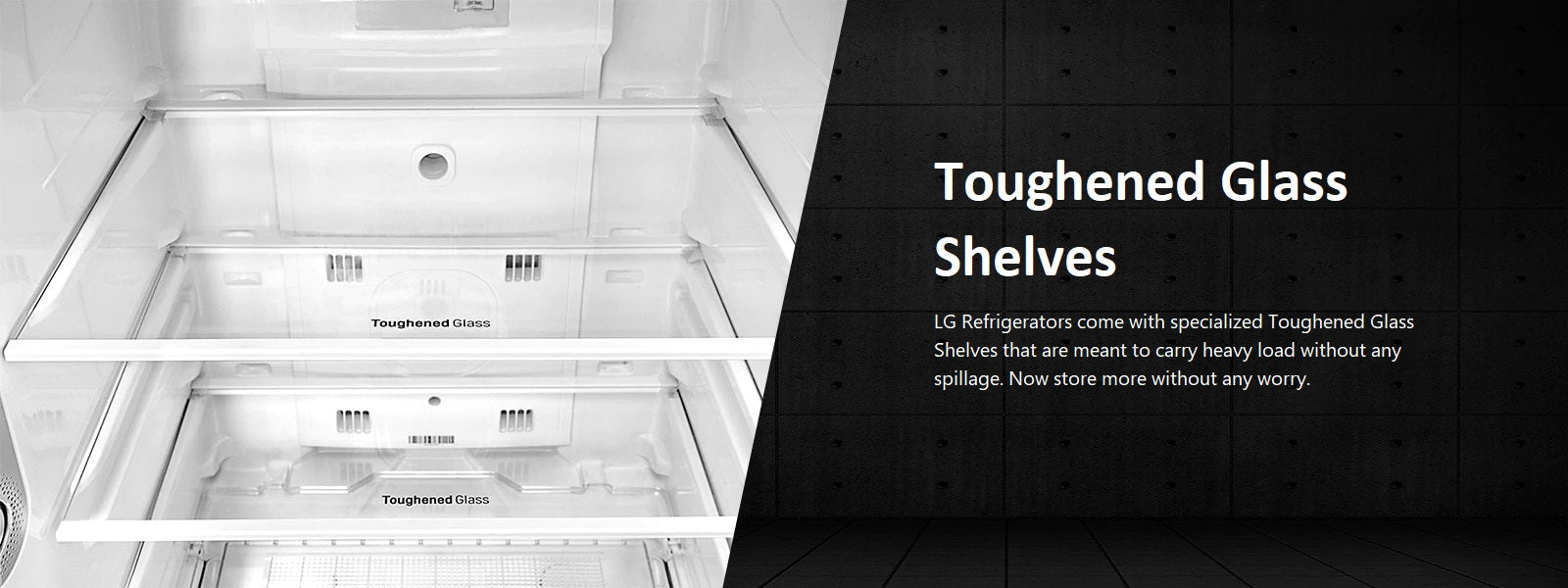 Toughened Glass Shelves