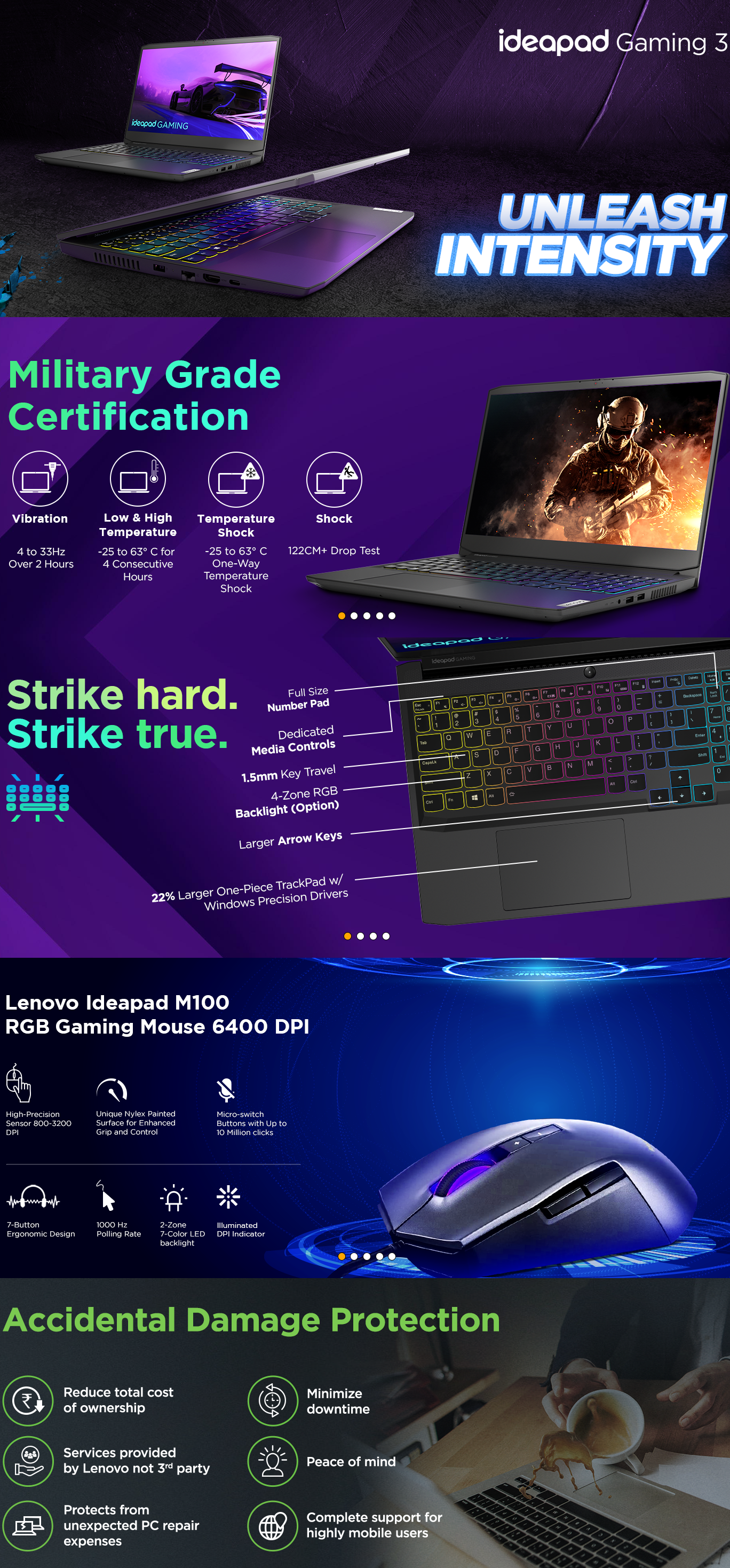 IdeaPad Gaming 3 15” Laptop