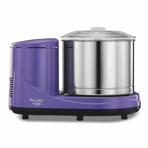 Preethi Crown MG-205 500-Watt Mixer Grinder (White/Purple) - KITCHEN MART