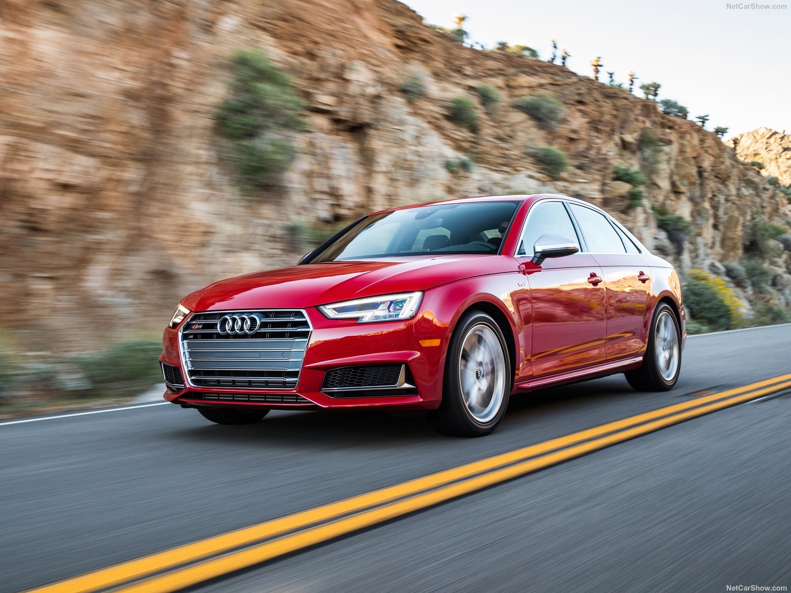 2017 audi s4 red