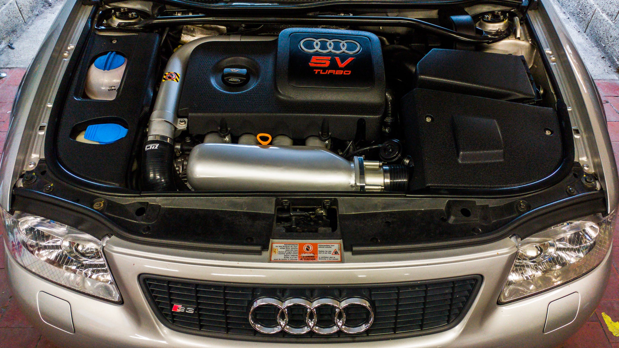 Audi S3 First Gen Engine Bay 1.8T