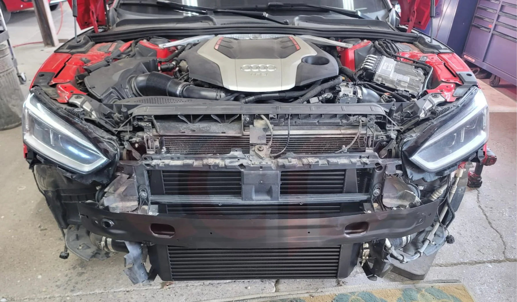 S5 B9 Intercooler Upgrade