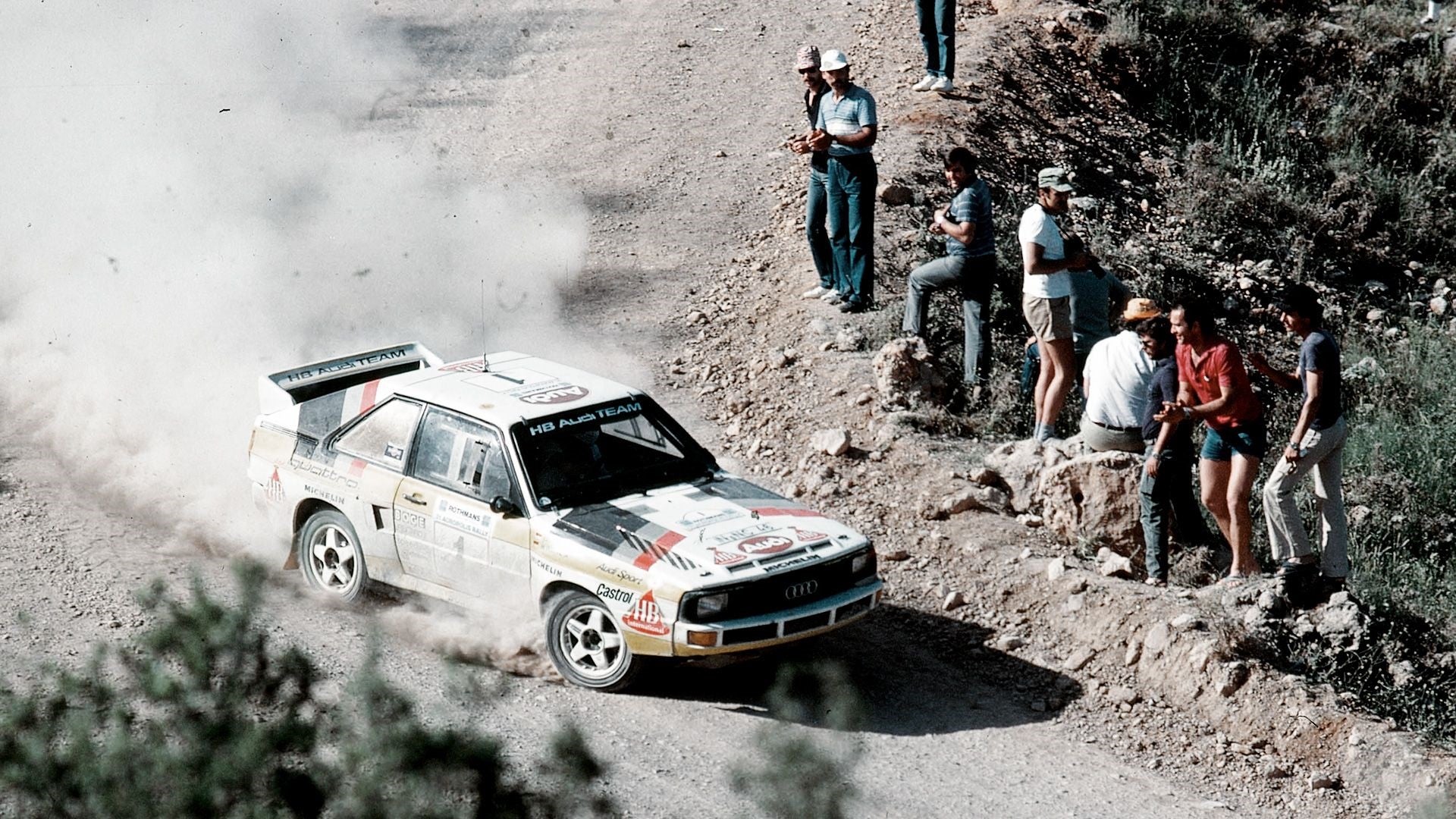 audi quattro rally 1980s