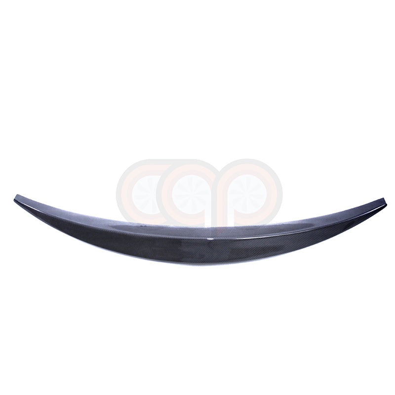 FOR 17-2024 AUDI A4 S4 B9 HIGHKICK DUCKBILL PSM STYLE CARBON FIBER TRUNK  SPOILER