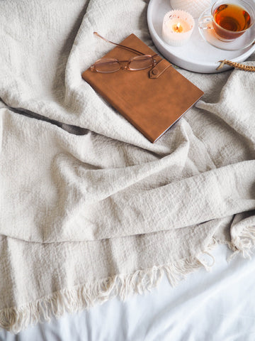 Pure Linen Throw