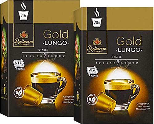 Vorm van het schip een vuurtje stoken zien 40 x Nespresso Compatible Capsules from Bellarom GOLD Lungo - 100% Ara |  NineLife - Japan