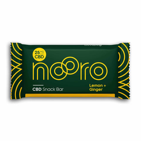 Nooro Lemon+Ginger CBD Bar