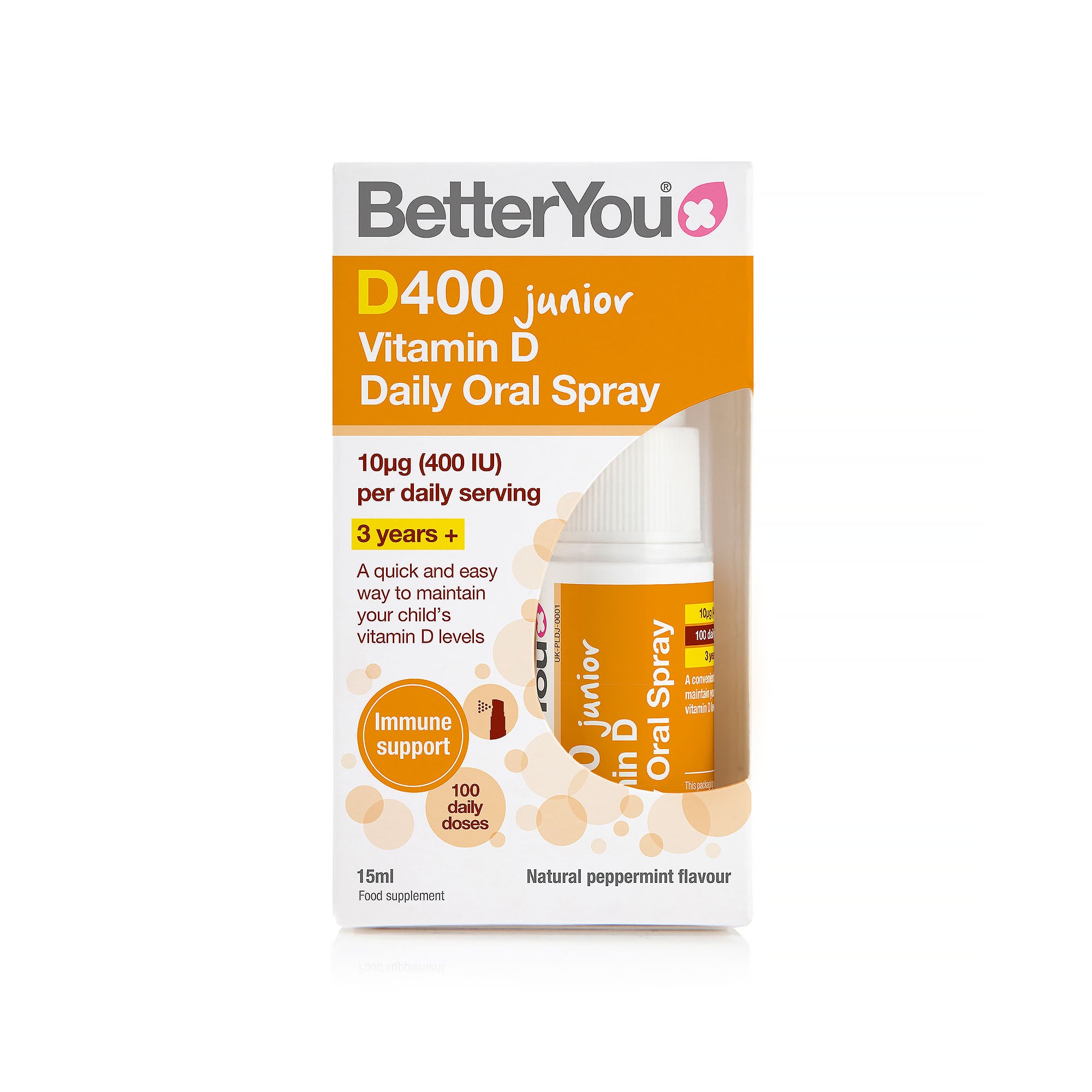 BetterYou D400 Junior Vitamin D Oral Spray 15ml