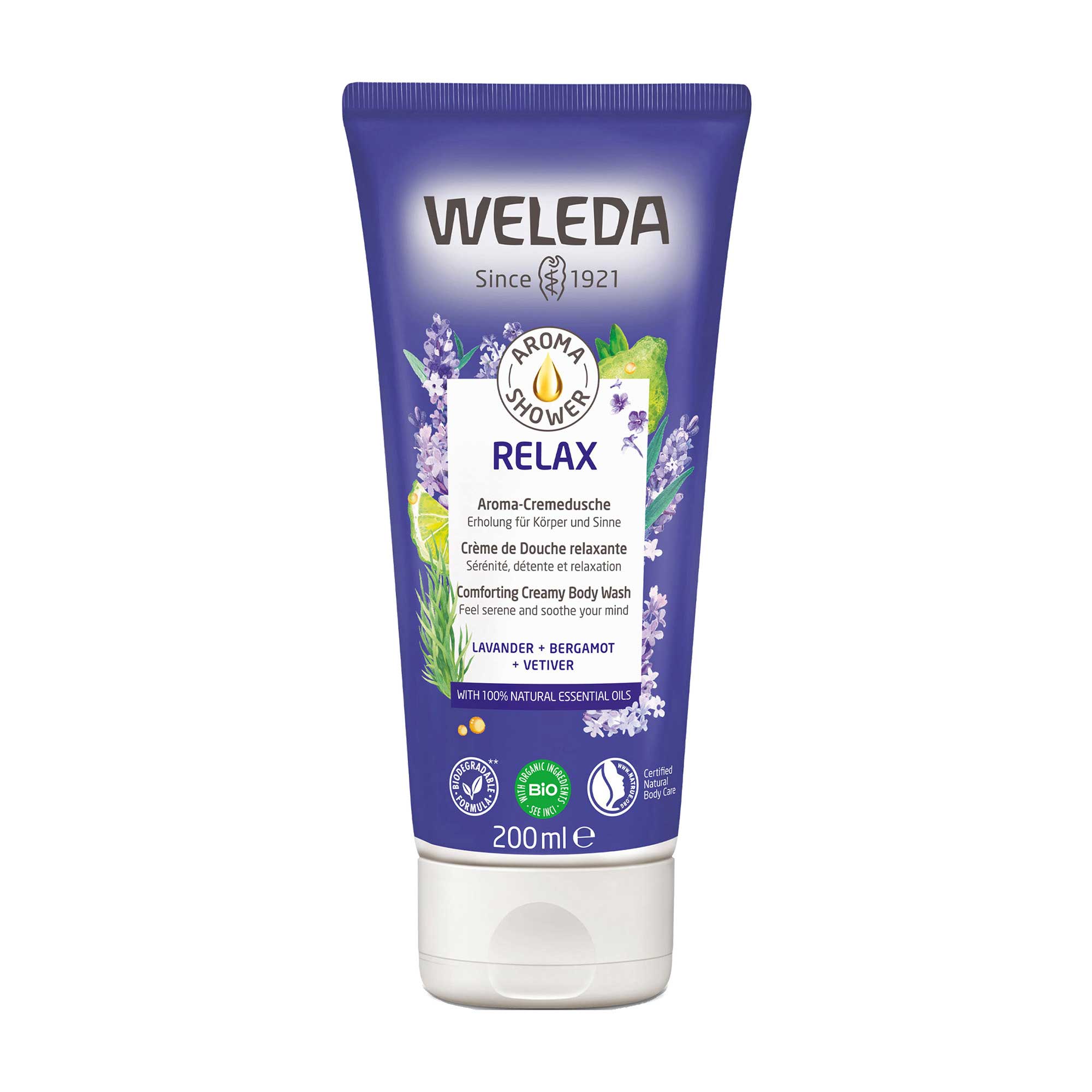 Weleda Relax Nourishing Shower Cream 200ml