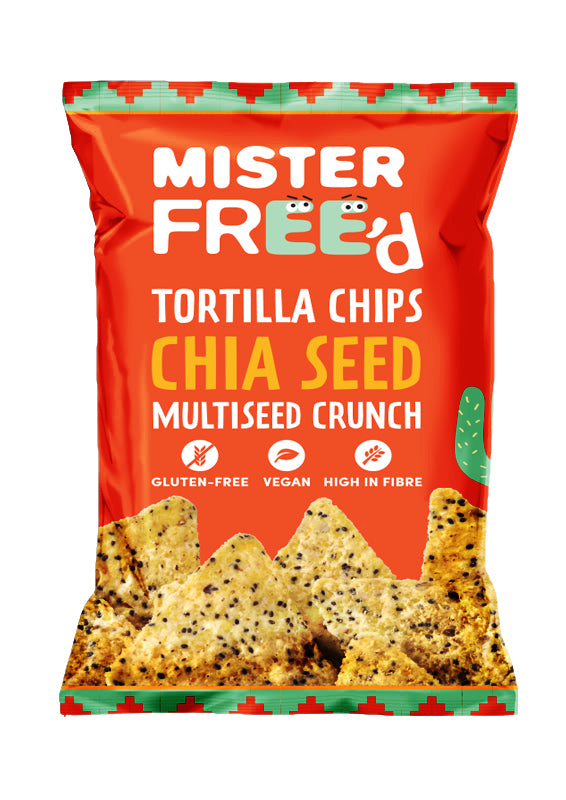 Mister Free'd Tortilla Chips with Chia Seeds 135g