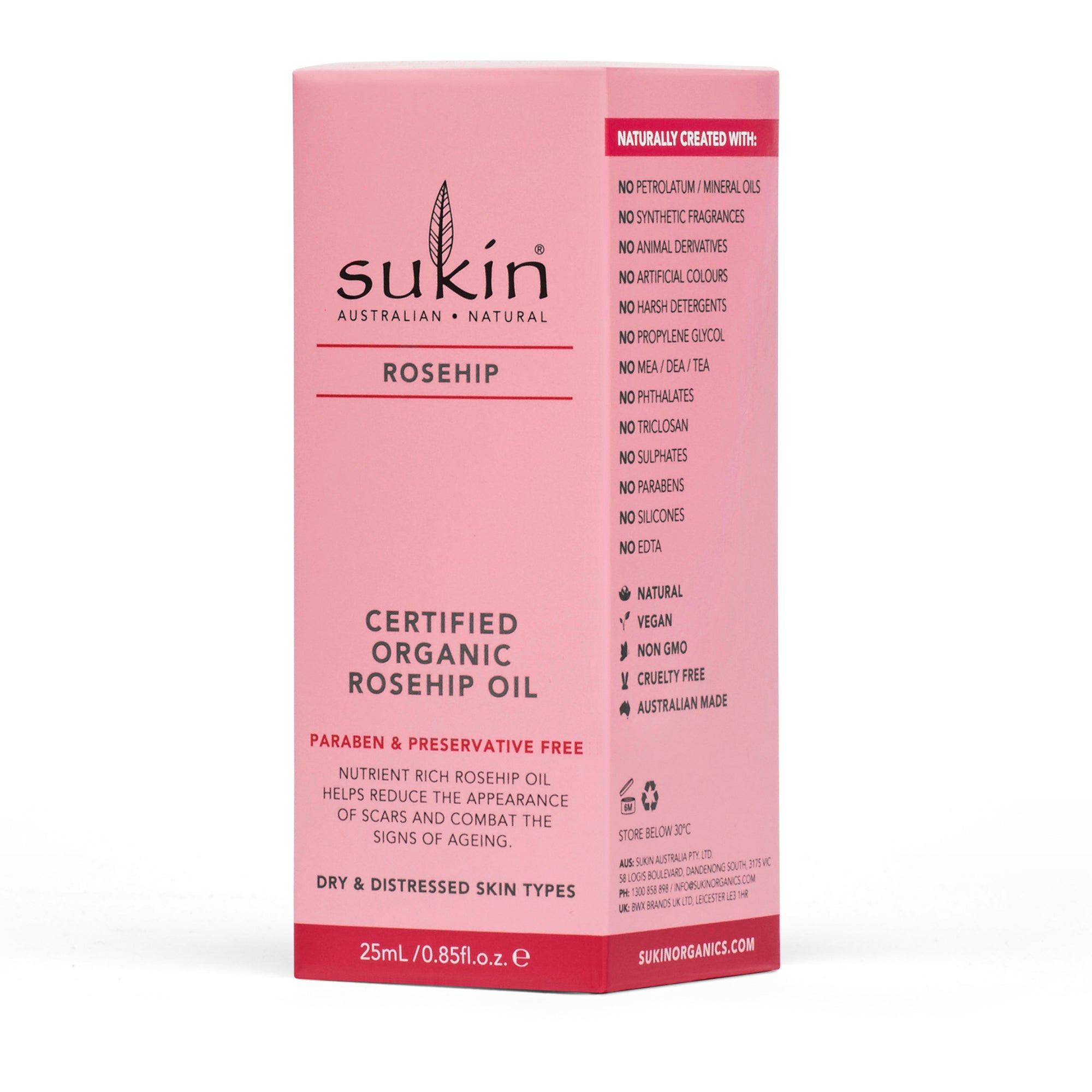 Sukin Rosehip Oil 25ml