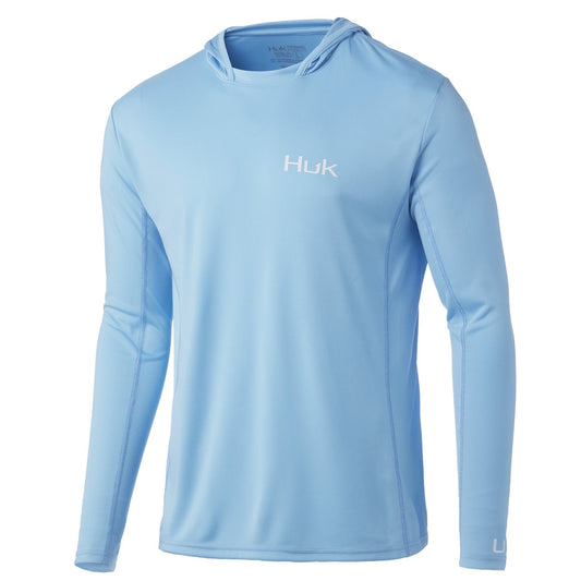 Huk Ladies Icon x Long Sleeve Shirt Coral / XS