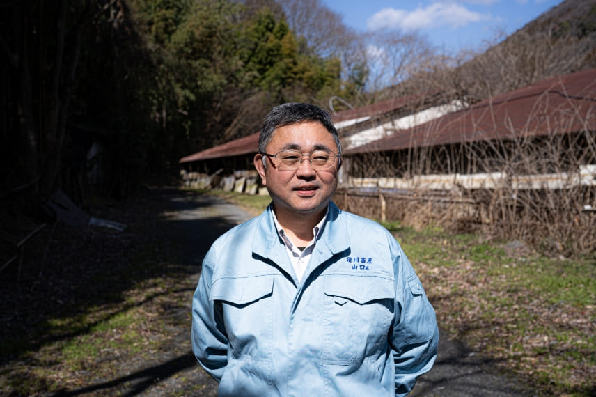 山口養豚場の山口さん