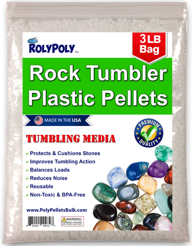 Rock Tumbler Media - Protect & Cushion Your Stones – Roly Poly