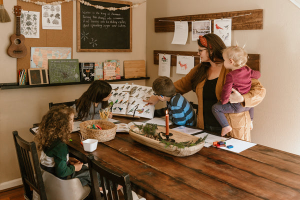 homeschool organization tips small space