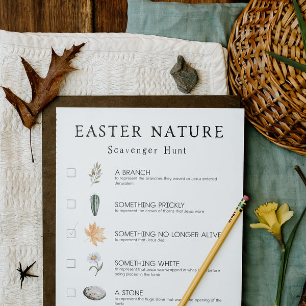 An Expectant Easter homeschool curriculum spring nature study