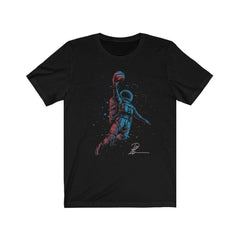 Astronaut basketball t-shirt