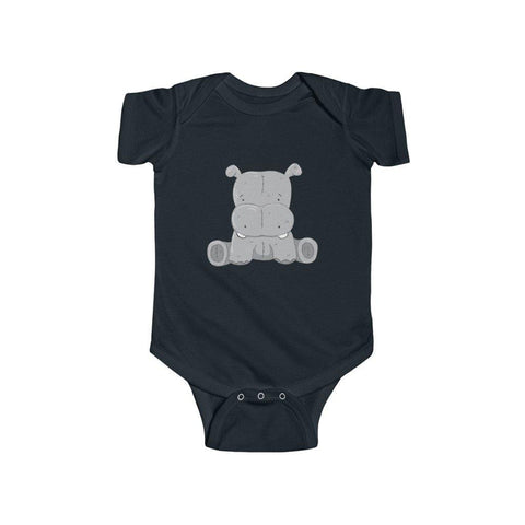 Hippo infant tee