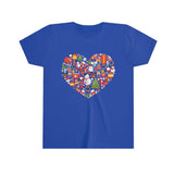 Christmas heart t-shirt