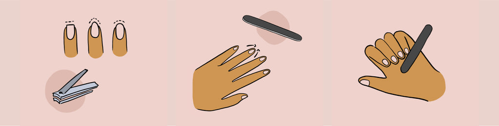 How to do a manicure - now cut and file