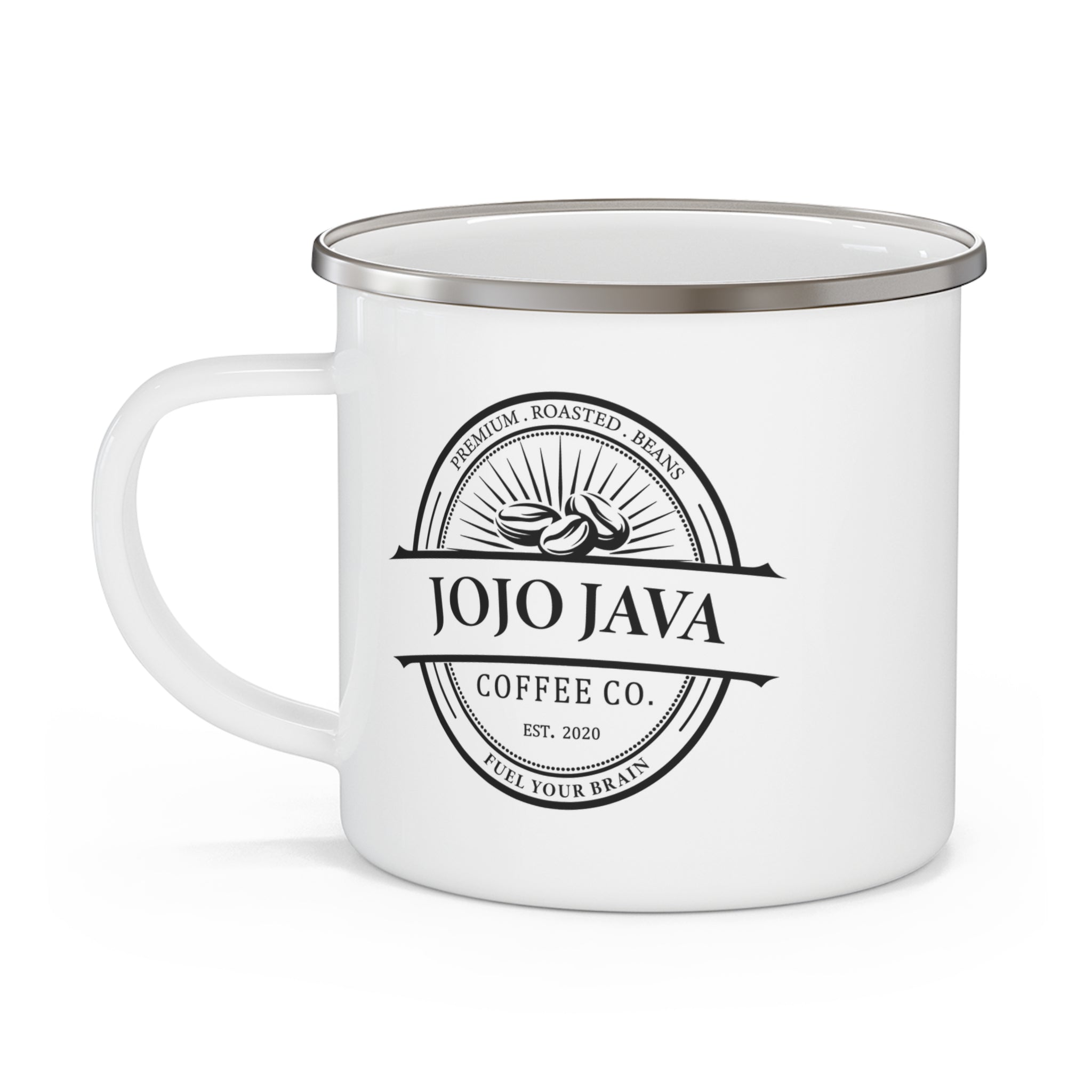 Enamel Camping Mug - JoJo Java Design
