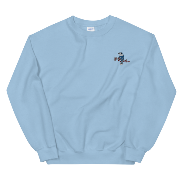 Jaystirr Embroidered Blue Jay Pullover
