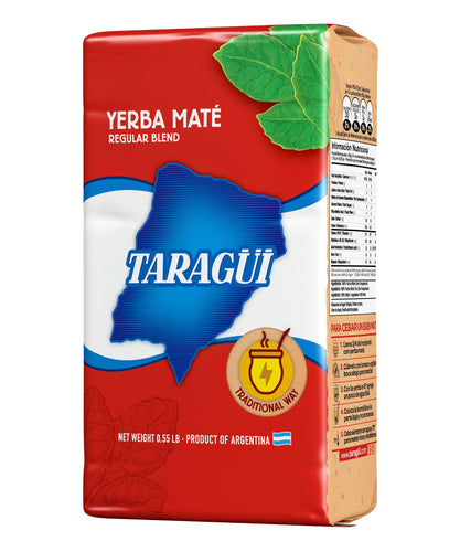 Yerba Mate Taragüi with Stems. 500 g. / 1.1 lb – as Foods Online