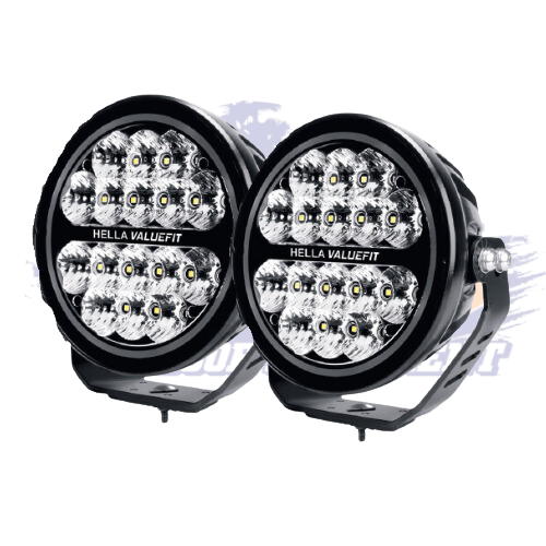 Hella ValueFit Supernova 7” LED Auxiliary Spotlights PAIR – Go-4LO