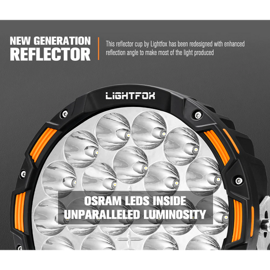 Rigel Series 40inch Osram LED Light Bar 1Lux @ 694m 30,192 Lumens