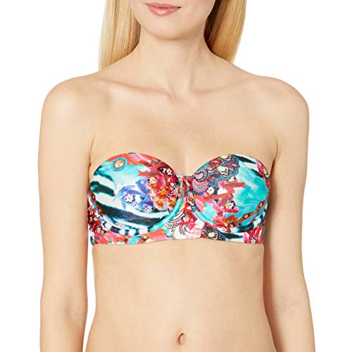 underwire bustier bikini top