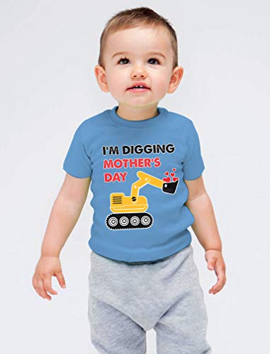 I M Digging Mother S Day Tractor Loving Boys Gift Toddler Infant Kids Ninefit Europe