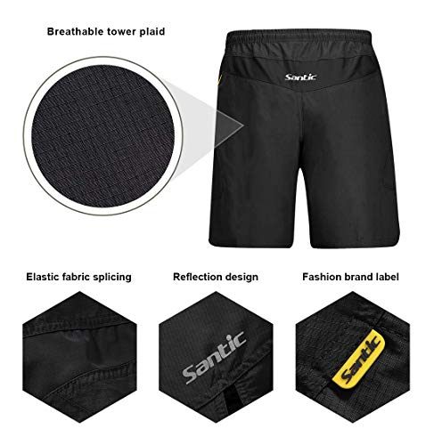 loose fit bike shorts