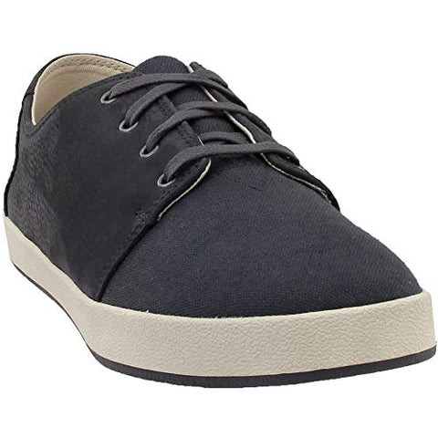 bark oiled suede cotton twill men's payton sneakers