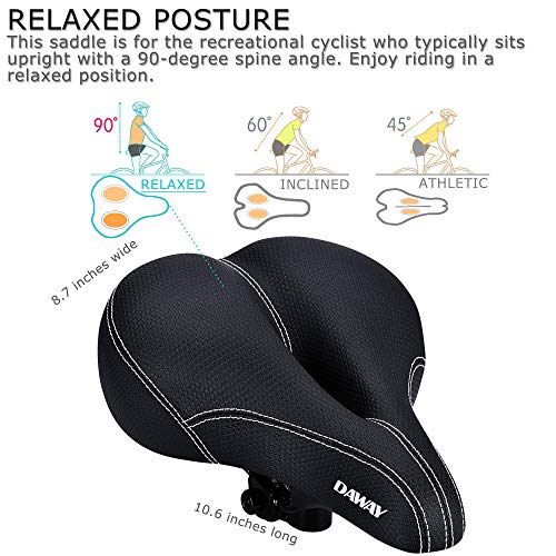 padded womens bike seat