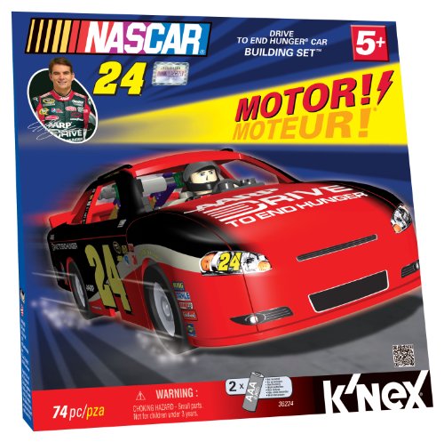 K Nex Nascar 24 Motorized Car Building Set Ninefit Europe